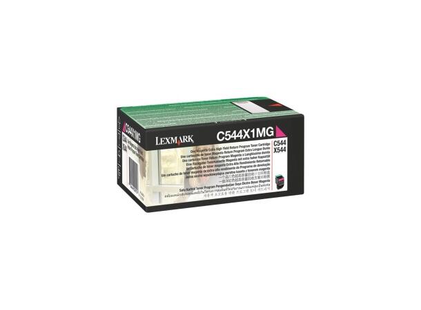 Toner LEXMARK C544X1MG 4K rød 